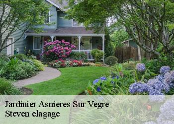 Jardinier  asnieres-sur-vegre-72430 Steven elagage