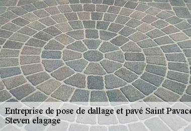 Entreprise de pose de dallage et pavé  saint-pavace-72190 Steven elagage