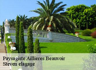 Paysagiste  aillieres-beauvoir-72600 Steven elagage