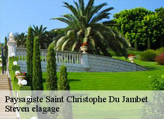 Paysagiste  saint-christophe-du-jambet-72170 Steven elagage