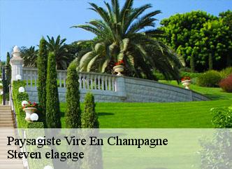 Paysagiste  vire-en-champagne-72350 Steven elagage