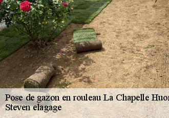 Pose de gazon en rouleau la-chapelle-huon-72310 Steven elagage