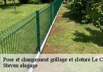 Pose et changement grillage et cloture  le-chevain-72610 Steven elagage