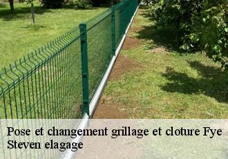 Pose et changement grillage et cloture  fye-72610 Steven elagage