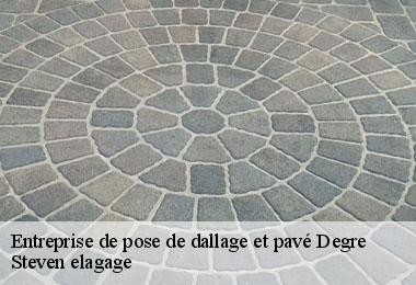 Entreprise de pose de dallage et pavé  degre-72550 Steven elagage