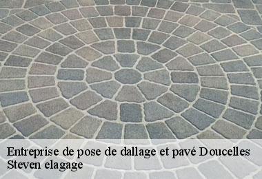 Entreprise de pose de dallage et pavé doucelles-72170 Steven elagage