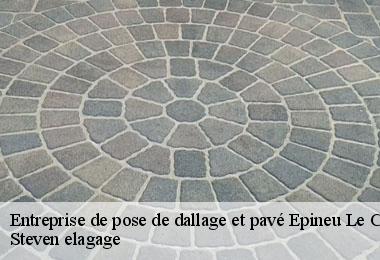 Entreprise de pose de dallage et pavé  epineu-le-chevreuil-72540 Steven elagage