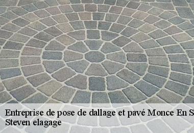 Entreprise de pose de dallage et pavé  monce-en-saosnois-72260 Steven elagage