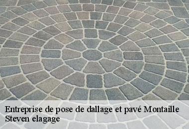 Entreprise de pose de dallage et pavé  montaille-72120 Steven elagage