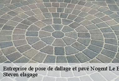 Entreprise de pose de dallage et pavé  nogent-le-bernard-72110 Steven elagage