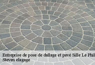 Entreprise de pose de dallage et pavé  sille-le-philippe-72460 Steven elagage