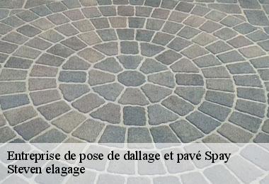 Entreprise de pose de dallage et pavé spay-72700 Steven elagage